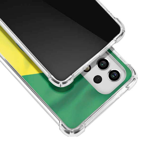 Brazil Flag Galaxy A53 5G Clear Case